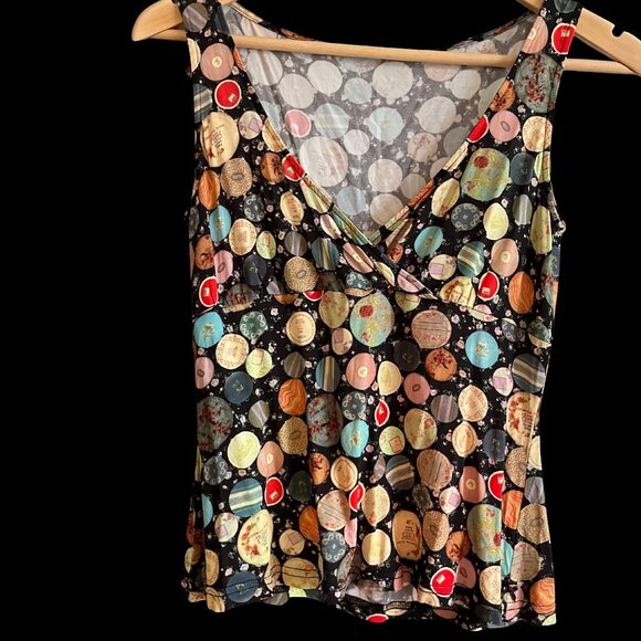 Paul Smith Black Label Sleeveless Top Made in Italy Size SMALL - Picture 1 of 10